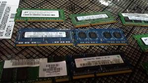 Memorias Ram para Laptop Ddr3 Y Ddr2
