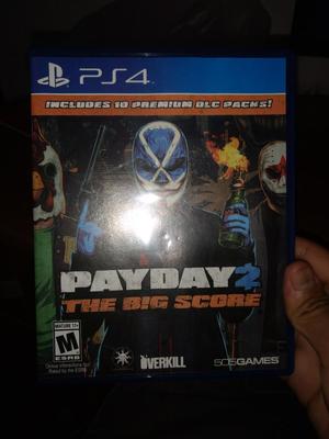 Payday 2 The Big Score Ps4