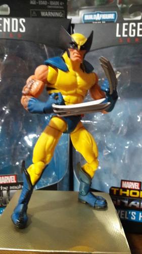 Figura Wolverine Amarillo Serie Red Hulk Rara