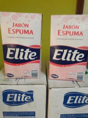 Jabon Espuma 800ml Elite (caja 06 Und.)