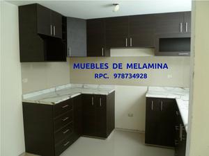 muebles de Melamina al TOQUE rpc 