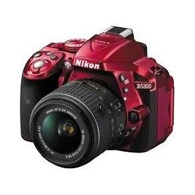 Cámara Nikon D Roja...rara
