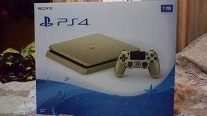 Playstation 4 Ps4 Cuhb Edicion Lmitada Gold
