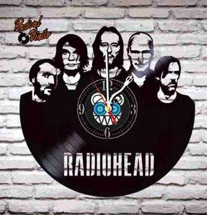 Reloj De Vinilo Retro Radiohead
