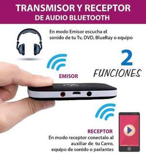 Transmisor Y Receptor De Audio Bluetooth 2 En 1