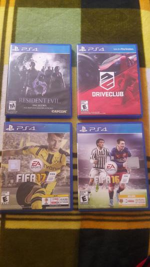 Venta O Cambio Juegos de Ps4