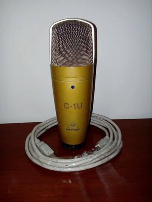 Micrófono condensador C1U cable usb