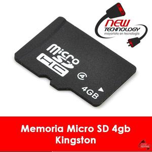 Memorias Micro sd de 4Gb y de 2 Gb 2 por1