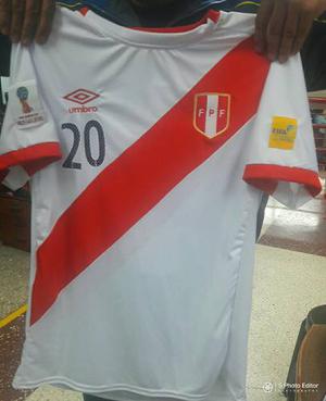 Camisetas Selección Peruana Futbol Rusia Tipo Umbro