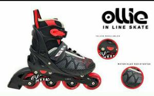 Patines Lineales Nuevo Ollie con Luces