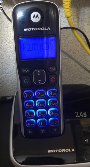 Teléfono Inalambrico Motorola Auri 