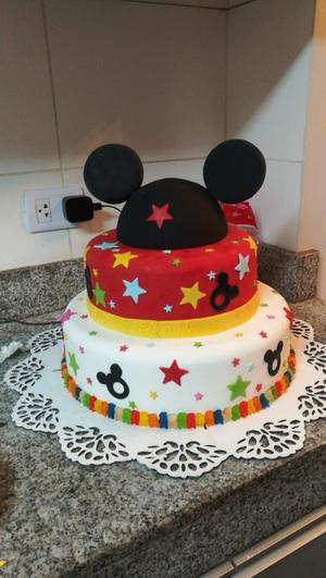 Vendo Maqueta de Torta de Mickey Mouse
