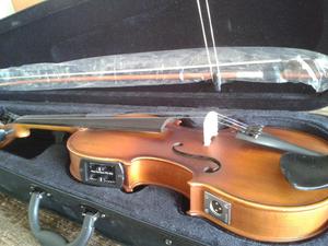 Violin Electroacústico Nuevo Full Accesorios