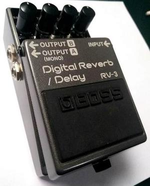 Boss Rv-3 Pedal Digital Reverb Delay Nuevo En Caja