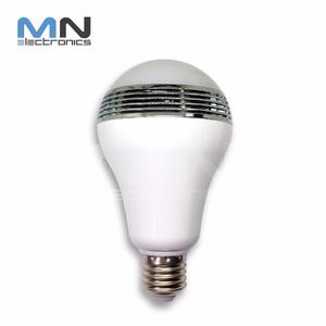 Foco Parlante Bluetooth Luz Led Android Iphone Mnelectronics