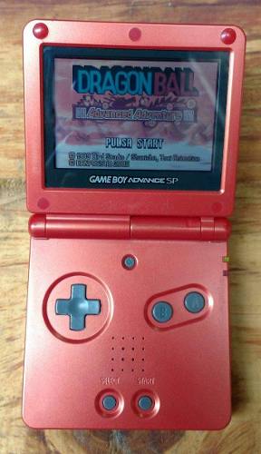 Game Boy Advance Sp Cargador Original Y Juego Dragon Ball
