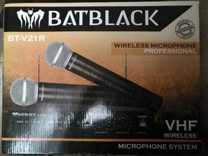 Microfono Batblack Profesionales Bt-v21r