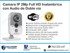 CAMARA IP INALAMBRICA WiFi FULL HD Ideal para Casas,