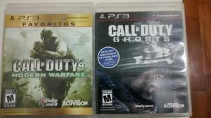 Call Of Duty Modern Warfare Y Ghost Ps3