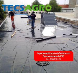 Impermeabilización de Terraza con Geomembrana de PVC y