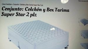 COLCHON Y BOX CON TARIMA
