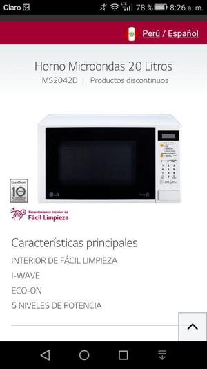 Horno Microondas