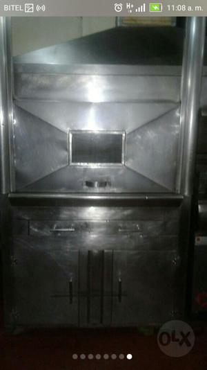 Horno Y Freidora en Inox