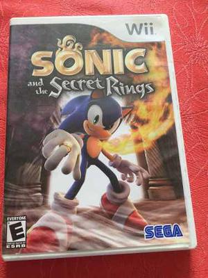 Juego De Wii Sonic And The Secret Ring