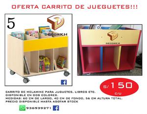 PARA GUARDAR JUGUETES MELAMINE