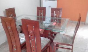 Remato Juego de Comedor con Forros