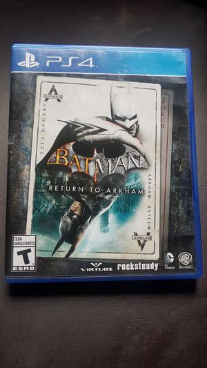 Vendo Juego Batman Return To Arkham Ps4