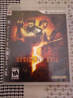Vendo Resident Evil 5 para Ps3