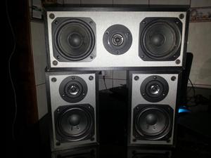 parlantes central,surround kenwood