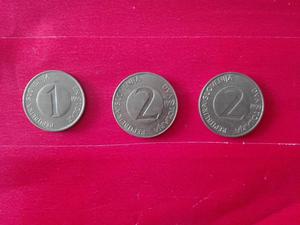 3 Monedas de Slovenia