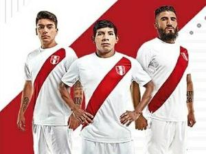 Camiseta Seleccion Peru  Puro Algodon Tallas S M L