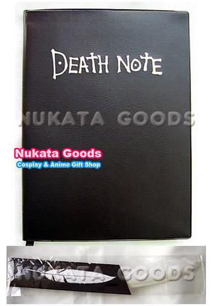 Death Note Cuaderno Pluma Lapicero Cosplay Entrega Inmediata