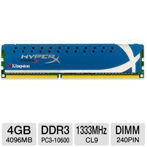 Kingston DDR3 4gb MHz Hyperx Genesis