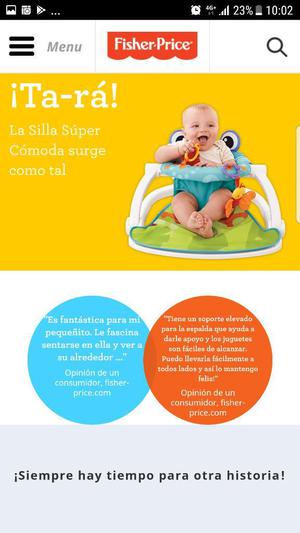 Silla Fisher Price