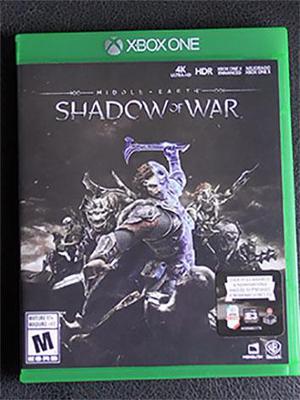 xbox one shadow of war