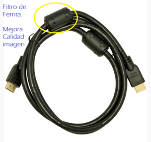 Cable HDMI 1.5 mt con Ferrita... NUEVO!!