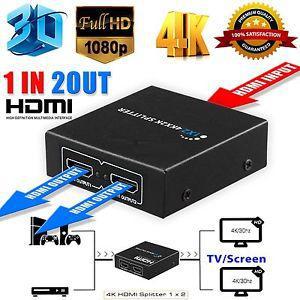 HDMI Splinter 1x2 3D Full HD 4K