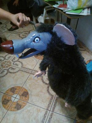 Juguete Marioneta Rata