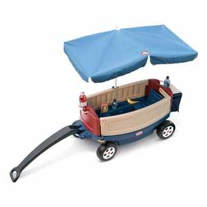 Little Tikes Wagon Deluxe c/ sombrilla