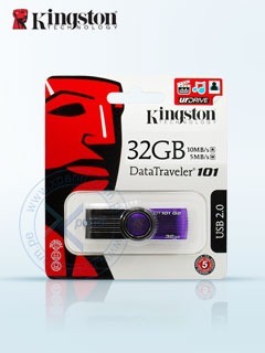 Memoria Flash Usb Kingston Datatraveler 101 G2, 32gb, Usb 2.
