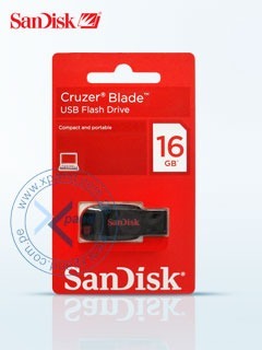 Memoria Flash Usb Sandisk Cruzer Blade, 16gb, Usb 2.0, Prese