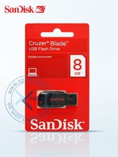 Memoria Flash Usb Sandisk Cruzer Blade, 8gb, Usb2.0, Present