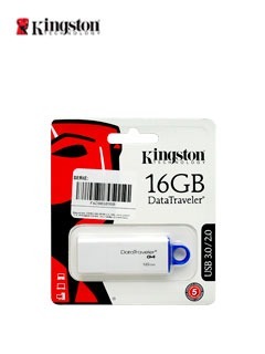 Memoria Usb Flash Kingston Datatraveler G4, 16gb, Usb 3.0/2.