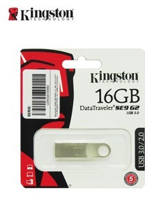 Memoria Usb Flash Kingston Datatraveler Se9 G2, 16gb, Usb 3.