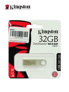Memoria Usb Flash Kingston Datatraveler Se9 G2, 32gb, Usb 3.