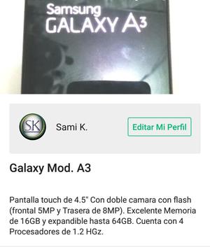 Celu A3 Sgalaxy